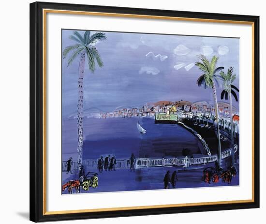 Baie Des Anges, Nice c.1926-Raoul Dufy-Framed Giclee Print