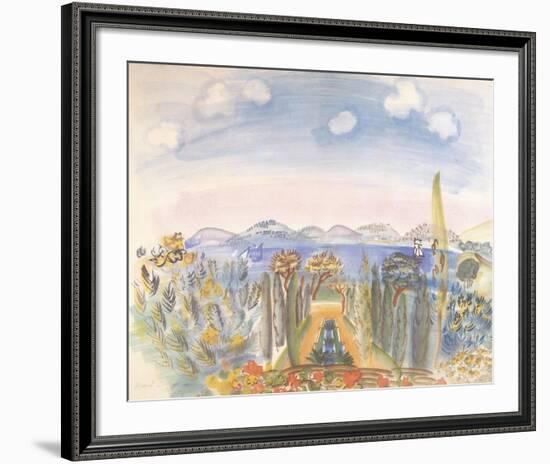 Baie des Anges, Nice-Raoul Dufy-Framed Giclee Print