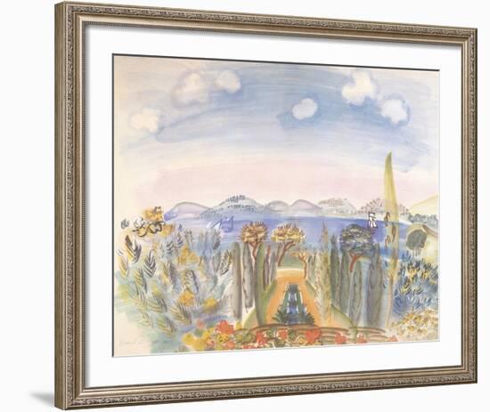 Baie des Anges, Nice-Raoul Dufy-Framed Giclee Print