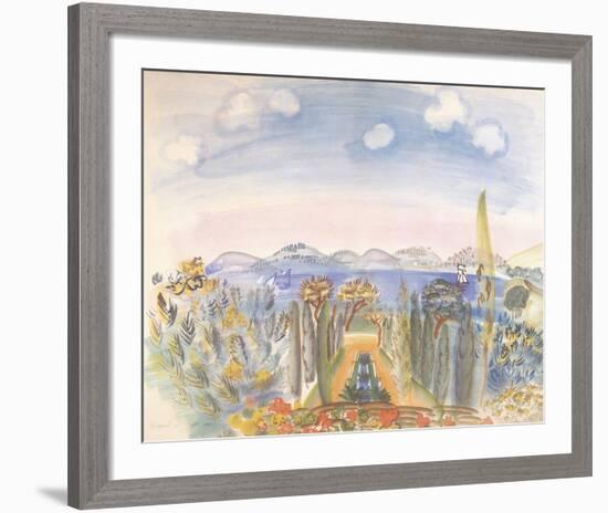 Baie des Anges, Nice-Raoul Dufy-Framed Giclee Print
