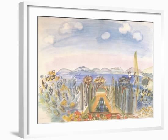 Baie des Anges, Nice-Raoul Dufy-Framed Giclee Print