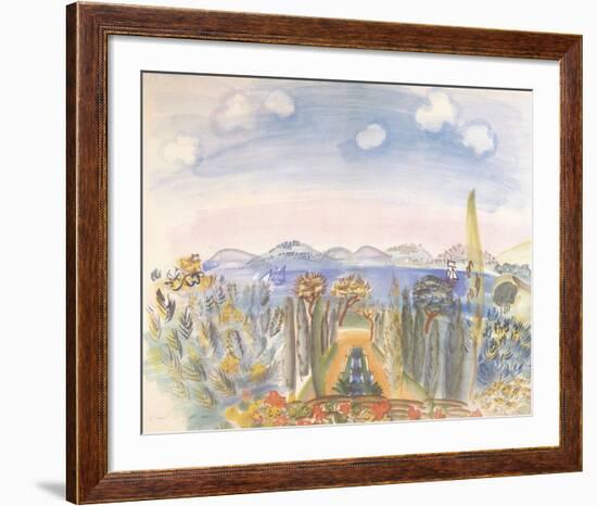 Baie des Anges, Nice-Raoul Dufy-Framed Giclee Print