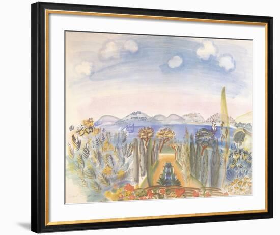 Baie des Anges, Nice-Raoul Dufy-Framed Giclee Print