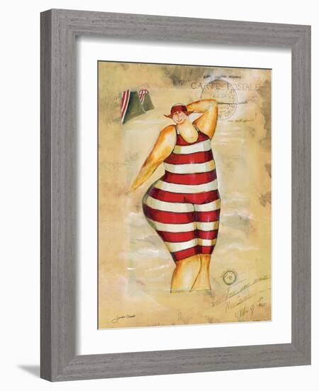 Baigneur du Soleil II-Jennifer Garant-Framed Giclee Print