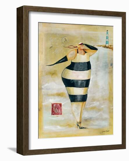 Baigneur du Soleil IV-Jennifer Garant-Framed Giclee Print