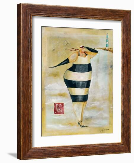 Baigneur du Soleil IV-Jennifer Garant-Framed Giclee Print