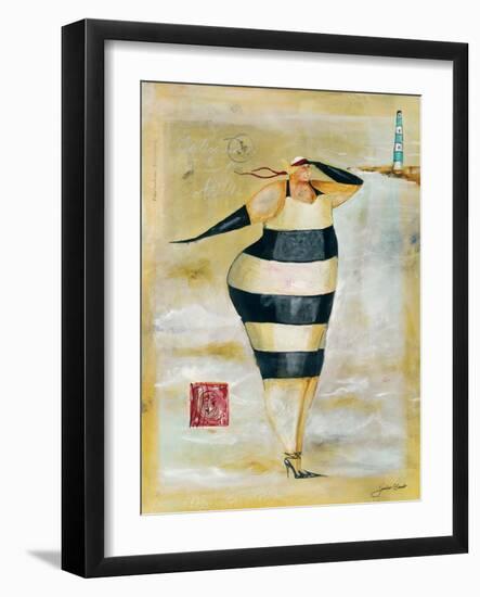 Baigneur du Soleil IV-Jennifer Garant-Framed Giclee Print