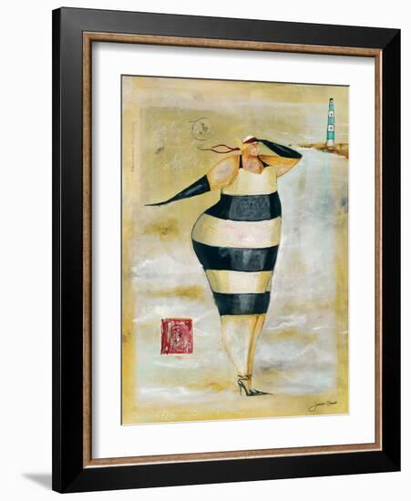 Baigneur du Soleil IV-Jennifer Garant-Framed Giclee Print