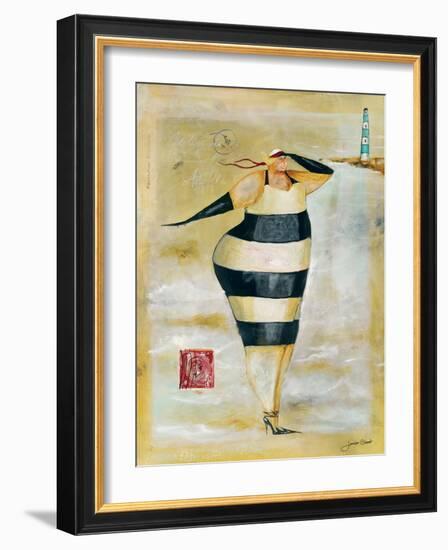 Baigneur du Soleil IV-Jennifer Garant-Framed Giclee Print