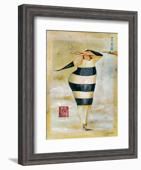 Baigneur du Soleil IV-Jennifer Garant-Framed Giclee Print