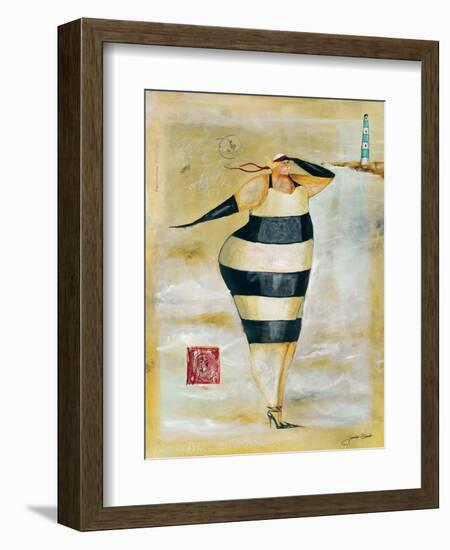 Baigneur du Soleil IV-Jennifer Garant-Framed Giclee Print