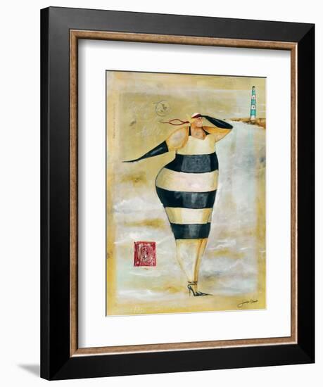 Baigneur du Soleil IV-Jennifer Garant-Framed Giclee Print