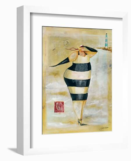 Baigneur du Soleil IV-Jennifer Garant-Framed Giclee Print