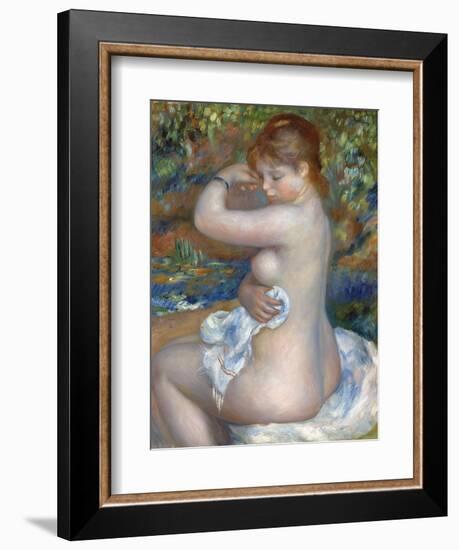 Baigneuse, 1888-Pierre-Auguste Renoir-Framed Giclee Print