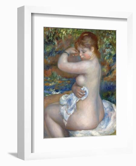 Baigneuse, 1888-Pierre-Auguste Renoir-Framed Giclee Print