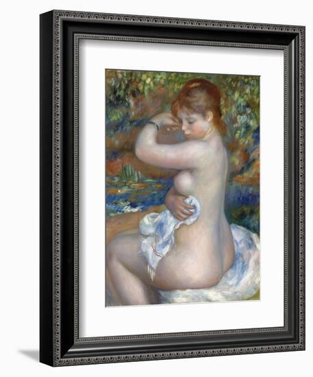 Baigneuse, 1888-Pierre-Auguste Renoir-Framed Giclee Print