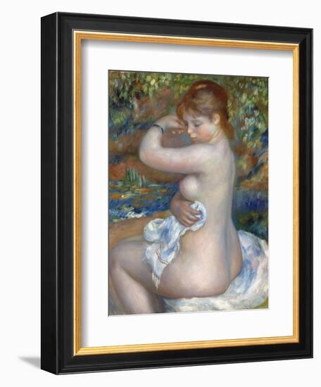 Baigneuse, 1888-Pierre-Auguste Renoir-Framed Giclee Print