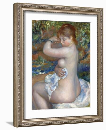 Baigneuse, 1888-Pierre-Auguste Renoir-Framed Giclee Print