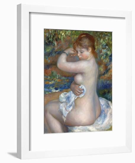 Baigneuse, 1888-Pierre-Auguste Renoir-Framed Giclee Print