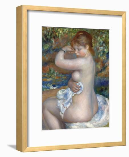 Baigneuse, 1888-Pierre-Auguste Renoir-Framed Giclee Print