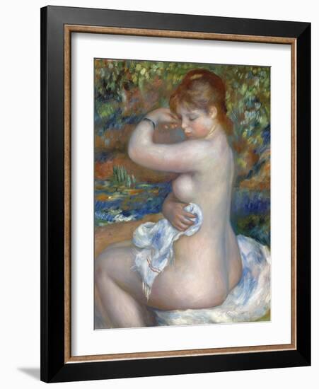 Baigneuse, 1888-Pierre-Auguste Renoir-Framed Giclee Print