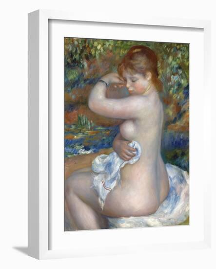 Baigneuse, 1888-Pierre-Auguste Renoir-Framed Giclee Print