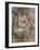 Baigneuse assise dans un paysage, dite Eurydice-Pierre-Auguste Renoir-Framed Giclee Print