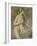 Baigneuse aux cheveux longs-Pierre-Auguste Renoir-Framed Giclee Print