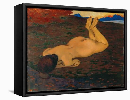 Baigneuse ou La Source - 1899 Canvas.-Felix Vallotton-Framed Premier Image Canvas