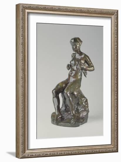 Baigneuse Zoubaloff (Bronze)-Auguste Rodin-Framed Giclee Print