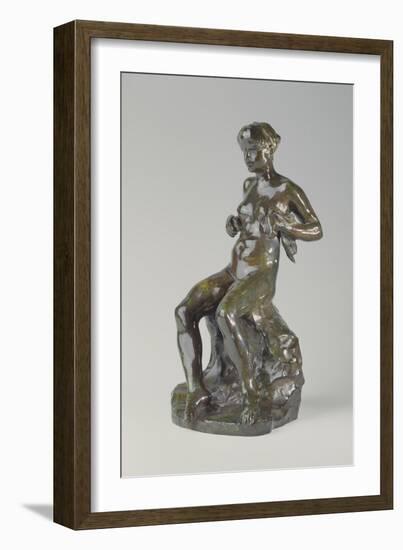 Baigneuse Zoubaloff (Bronze)-Auguste Rodin-Framed Giclee Print