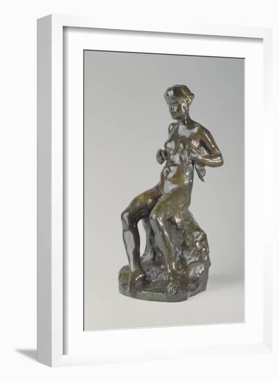 Baigneuse Zoubaloff (Bronze)-Auguste Rodin-Framed Giclee Print