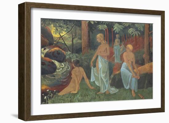 Baigneuses aux voiles blancs-Paul Serusier-Framed Giclee Print