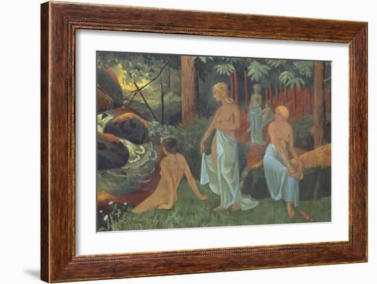 Baigneuses aux voiles blancs-Paul Serusier-Framed Giclee Print