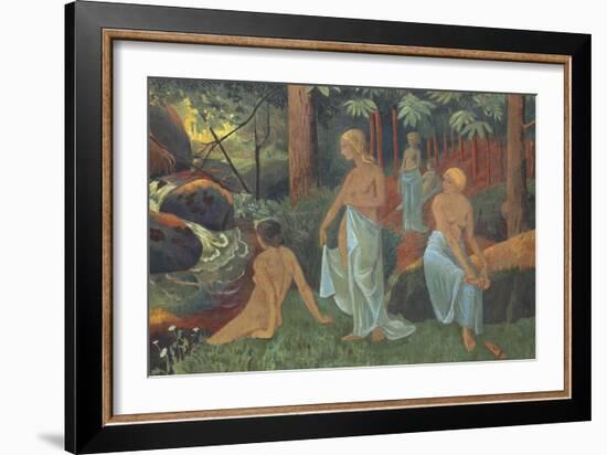 Baigneuses aux voiles blancs-Paul Serusier-Framed Giclee Print