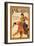 Bailes Rusuos-Leon Bakst-Framed Art Print