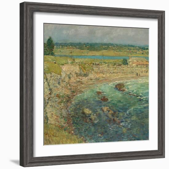 Bailey's Beach, Newport, R.I., 1901-Childe Hassam-Framed Giclee Print