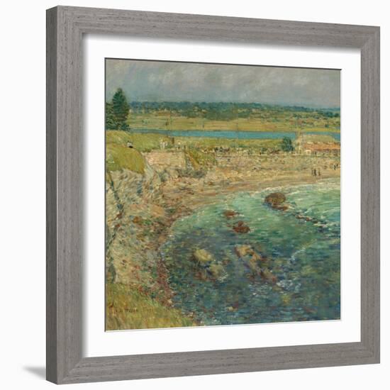 Bailey's Beach, Newport, R.I., 1901-Childe Hassam-Framed Giclee Print