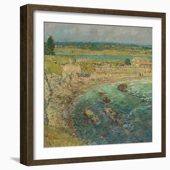 Bailey's Beach, Newport, R.I., 1901-Childe Hassam-Framed Giclee Print