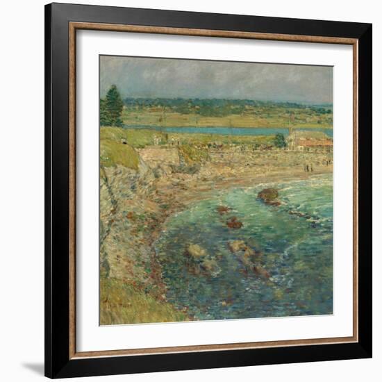 Bailey's Beach, Newport, R.I., 1901-Childe Hassam-Framed Giclee Print