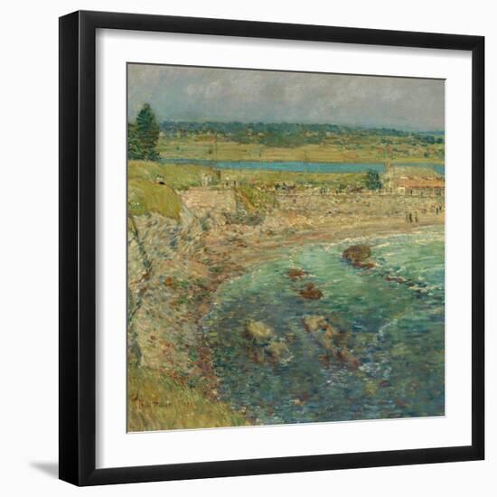 Bailey's Beach, Newport, R.I., 1901-Childe Hassam-Framed Giclee Print