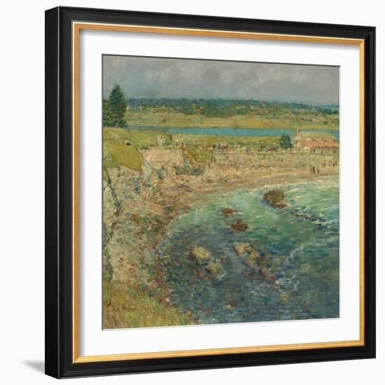 Bailey's Beach, Newport, R.I., 1901-Childe Hassam-Framed Giclee Print