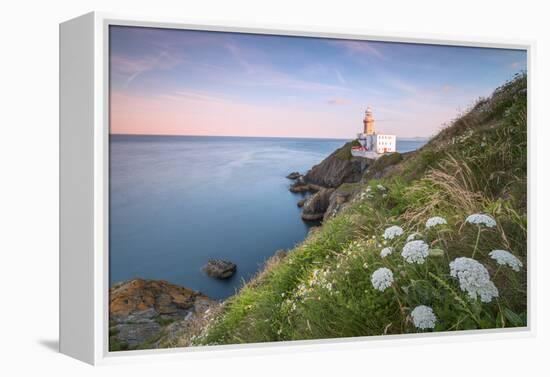 Baily Lighthouse, Howth, County Dublin, Republic of Ireland, Europe-Roberto Moiola-Framed Premier Image Canvas