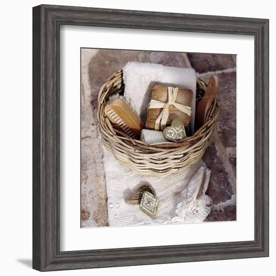 Bain a l'Ancienne-Amelie Vuillon-Framed Art Print