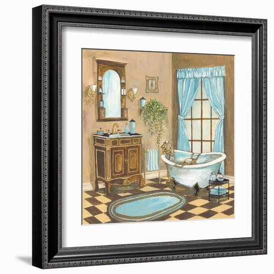 Bain de Cru I - Blue-Gregory Gorham-Framed Art Print