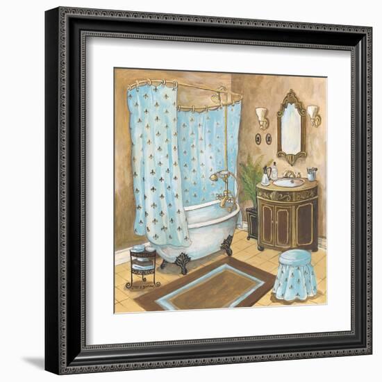 Bain de Cru II - Blue-Gregory Gorham-Framed Art Print