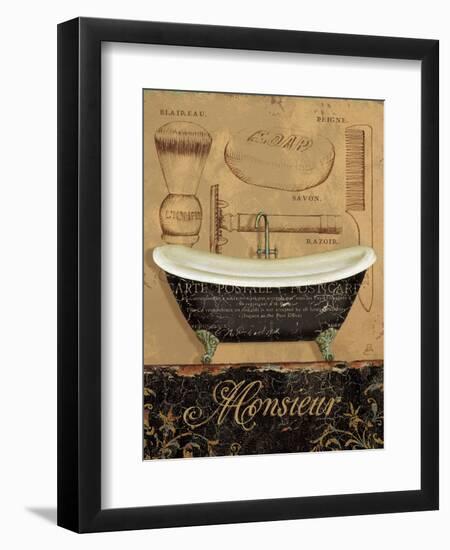 Bain de Monsieur-Daphne Brissonnet-Framed Art Print