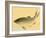 Bairei Gadan - Carp-Bairei Kono-Framed Giclee Print