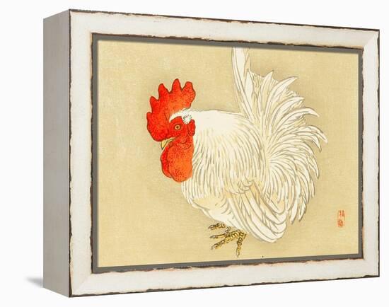 Bairei Gadan - Rooster-Bairei Kono-Framed Premier Image Canvas