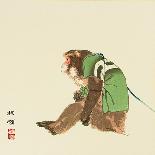 Monkey-Bairei Kono-Giclee Print